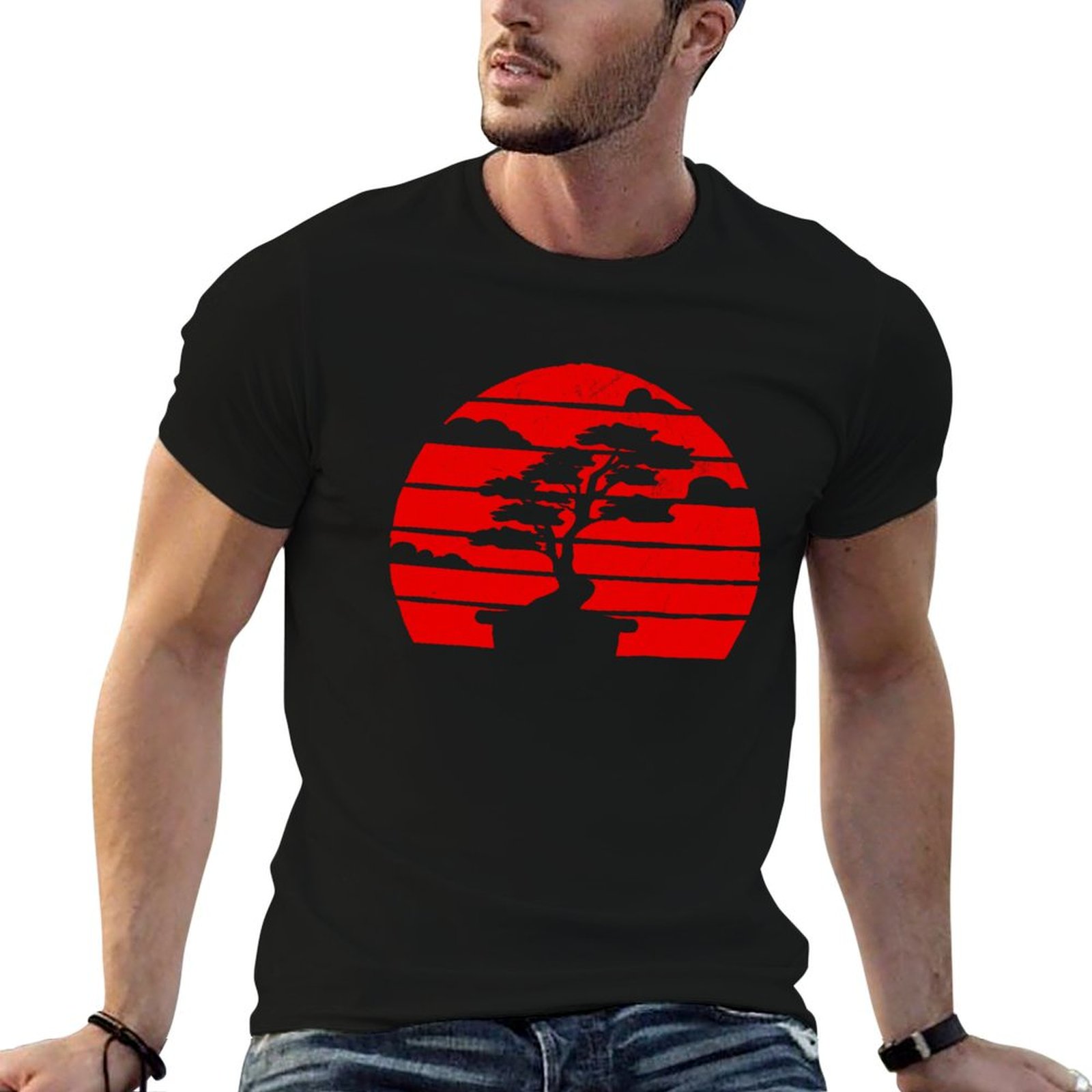 Bonsai Garden In Japan - Camiseta con estampado de árbol bonsái,