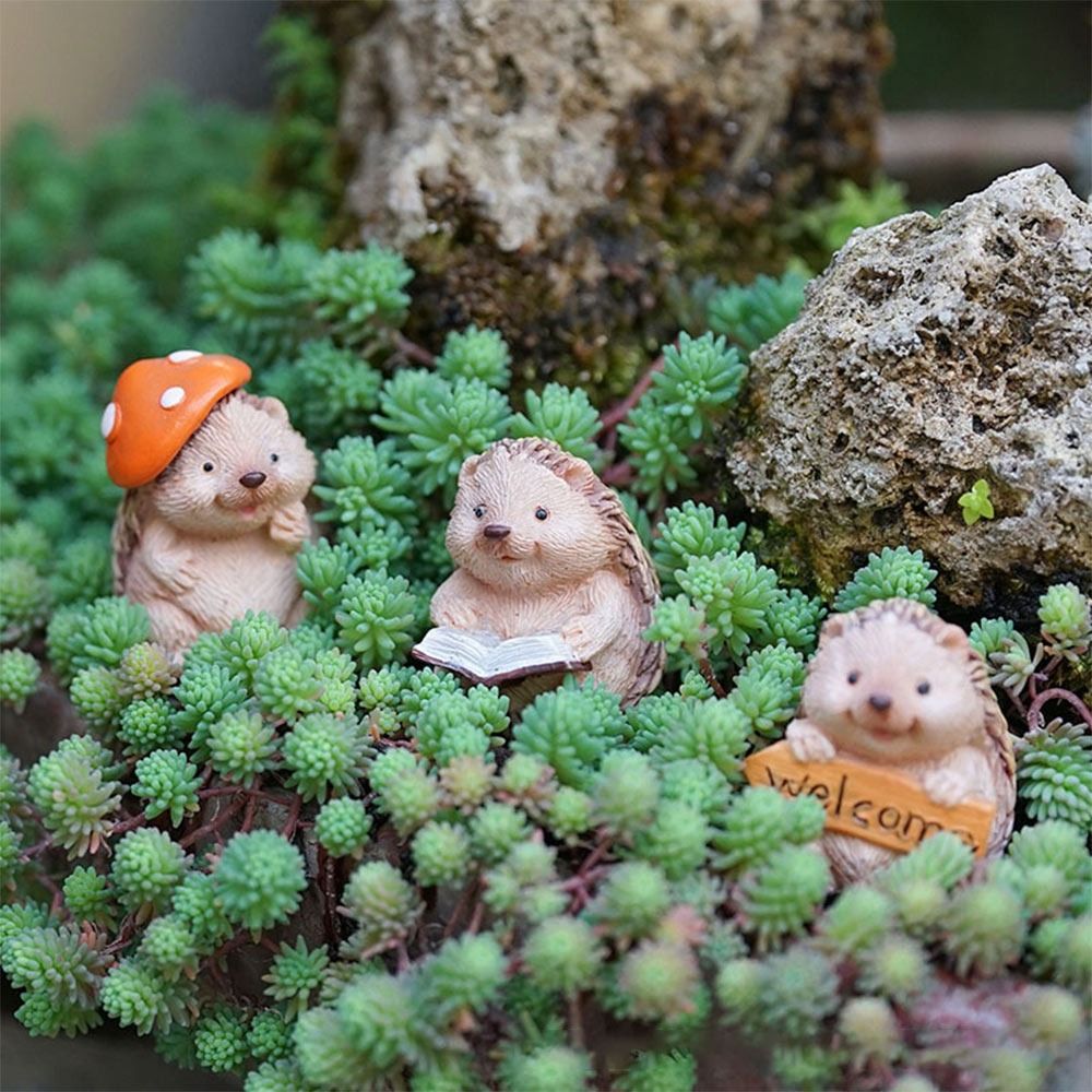 Landscape Bonsai Garden - Figuras de Conejos de Dibujos Animados