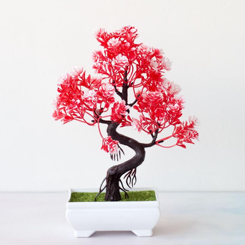 Bonsai Tree Zen Garden - Bonsái Artificial en Maceta, Árbol Pequeño,