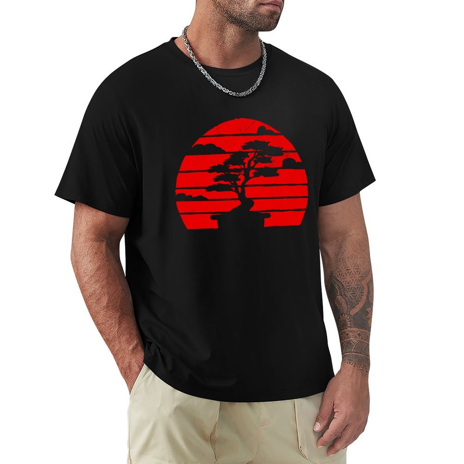 Bonsai Tree Zen Garden - Camiseta con estampado de árbol bonsái,