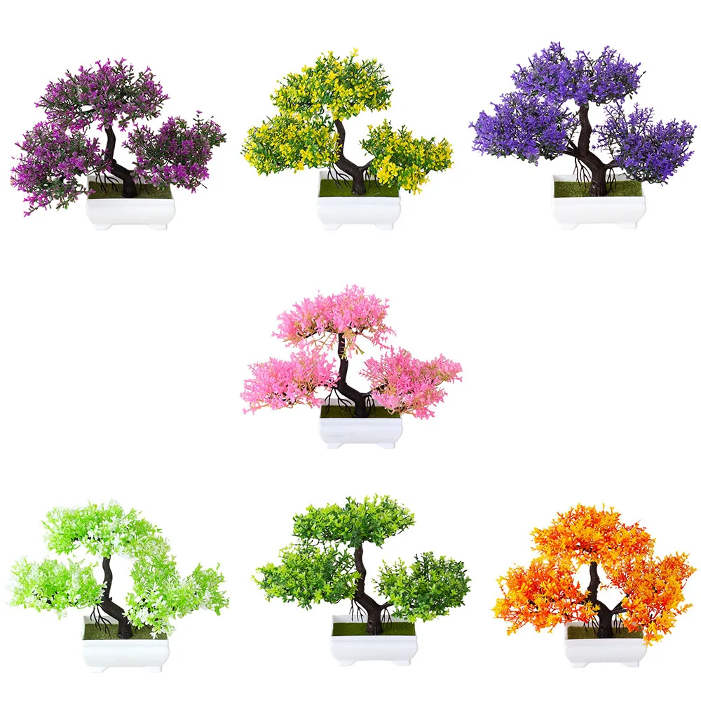 Bonsai Tree Zen Garden - de decoraciones de plantas artificiales, bonsái