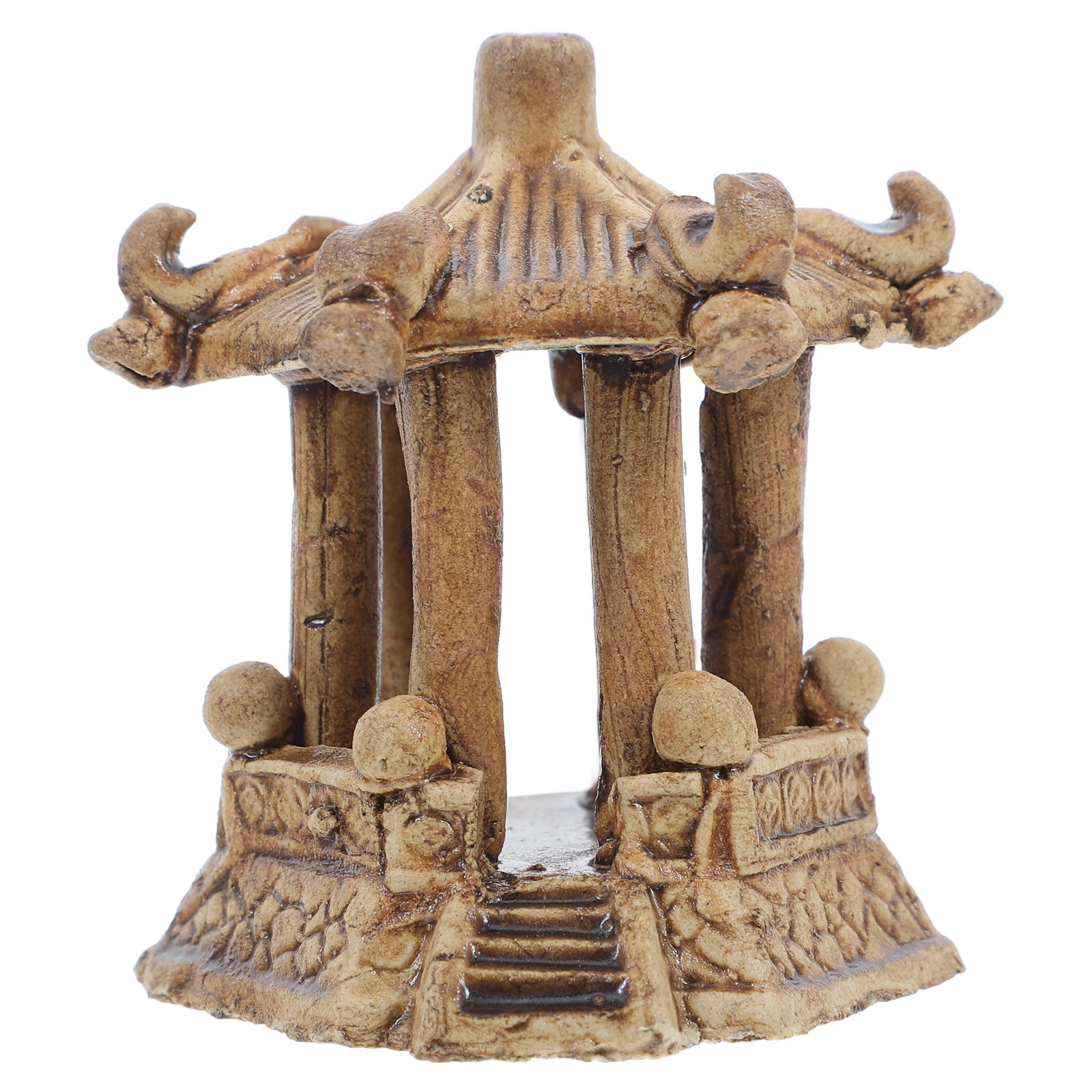 Landscape Bonsai Garden - Pagoda Hexagonal de Cerámica en Miniatura,