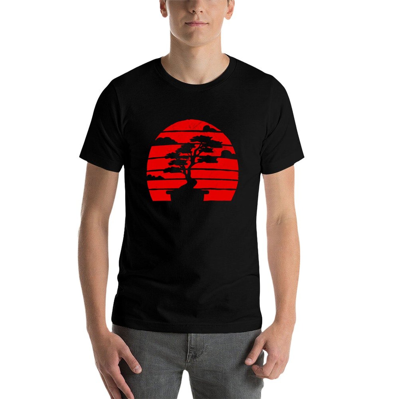 Camiseta con estampado de árbo - Bonsai Garden In Japan reseña y precio