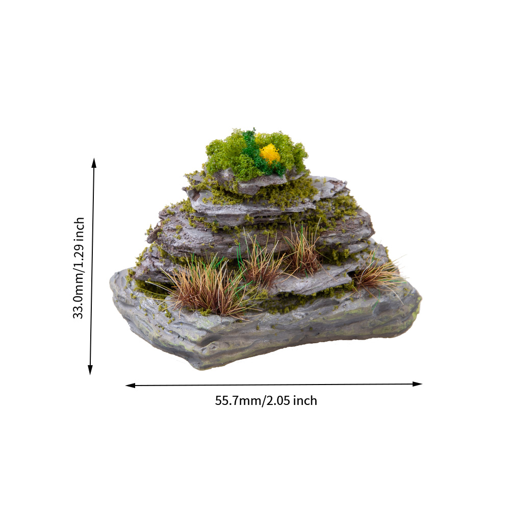 Rocalla en Miniatura, Montaña  - Bonsai Garden Layout reseña y precio