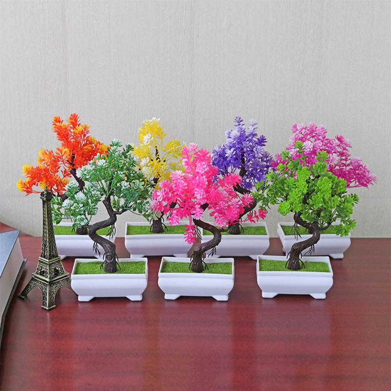Bonsái Artificial en Maceta, Á - Bonsai Tree Zen Garden reseña y precio