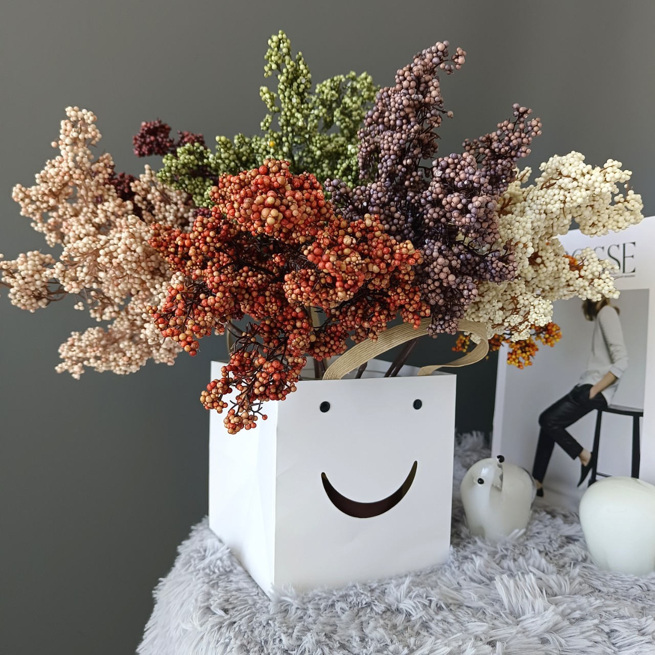 1/3 Uds. Flores artificiales p - Bonsai Garden Home reseña y precio