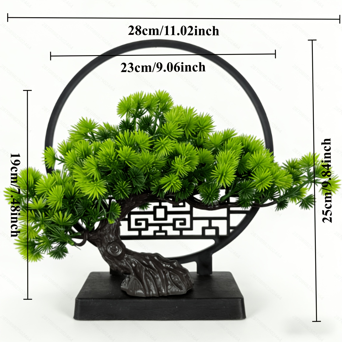 Bonsái de Pino Artificial - Pe - Bonsai Tree Zen Garden reseña y precio