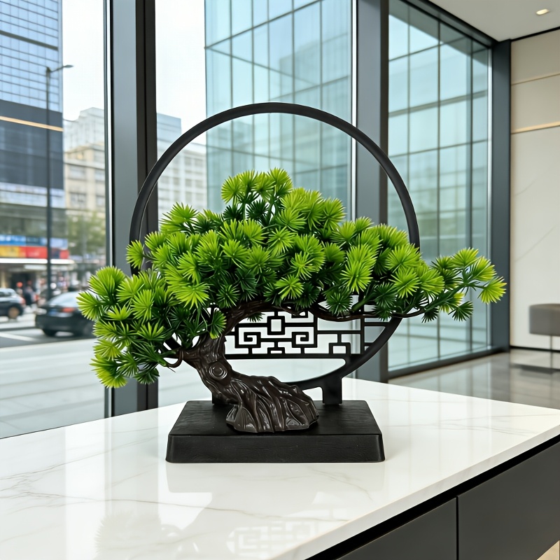 Bonsái de Pino Artificial - Pe - Bonsai Tree Zen Garden reseña y precio