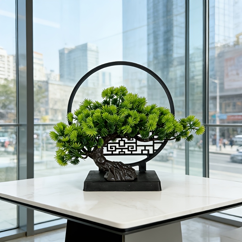 Bonsái de Pino Artificial - Pe - Bonsai Tree Zen Garden reseña y precio