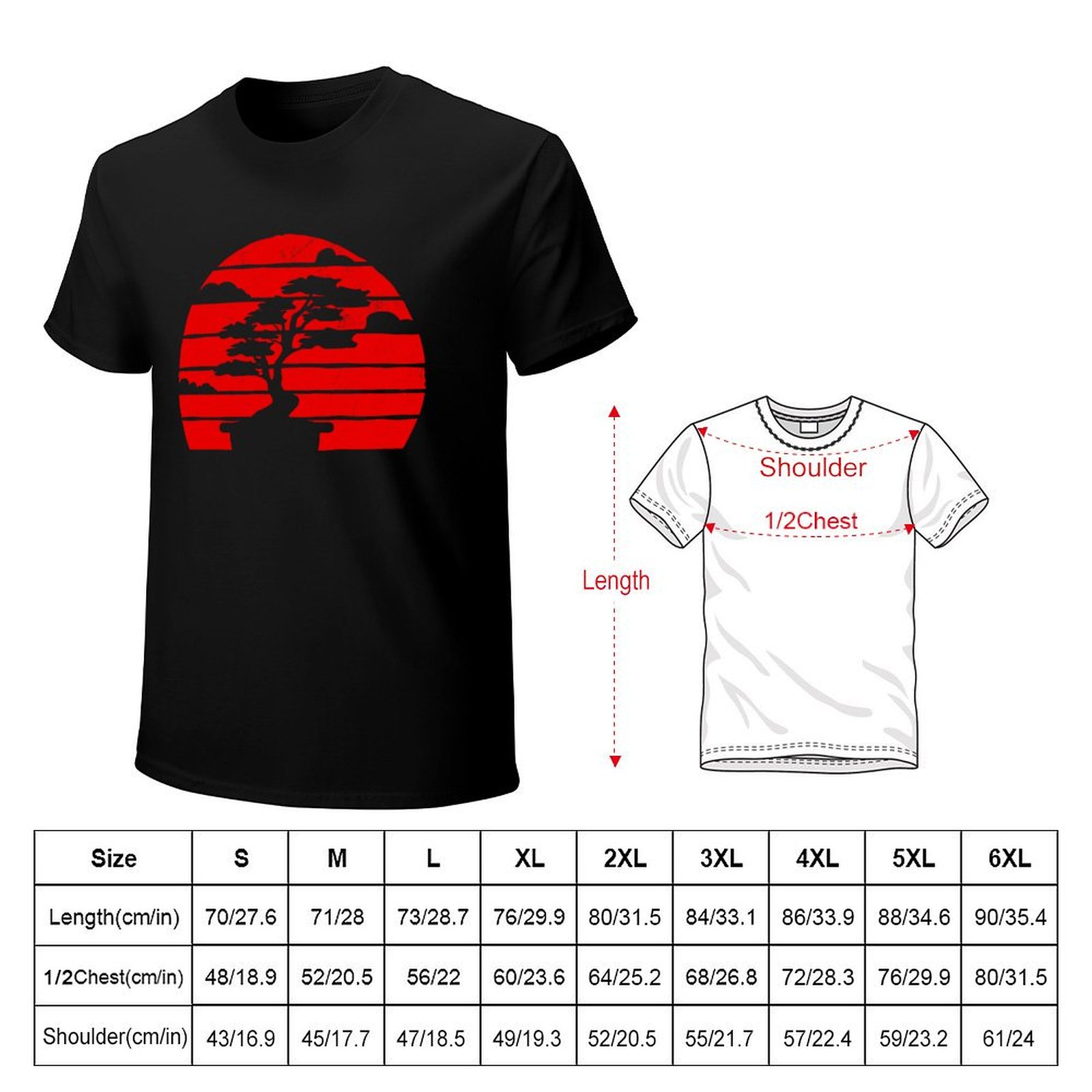 Camiseta con estampado de árbo - Bonsai Tree Zen Garden reseña y precio