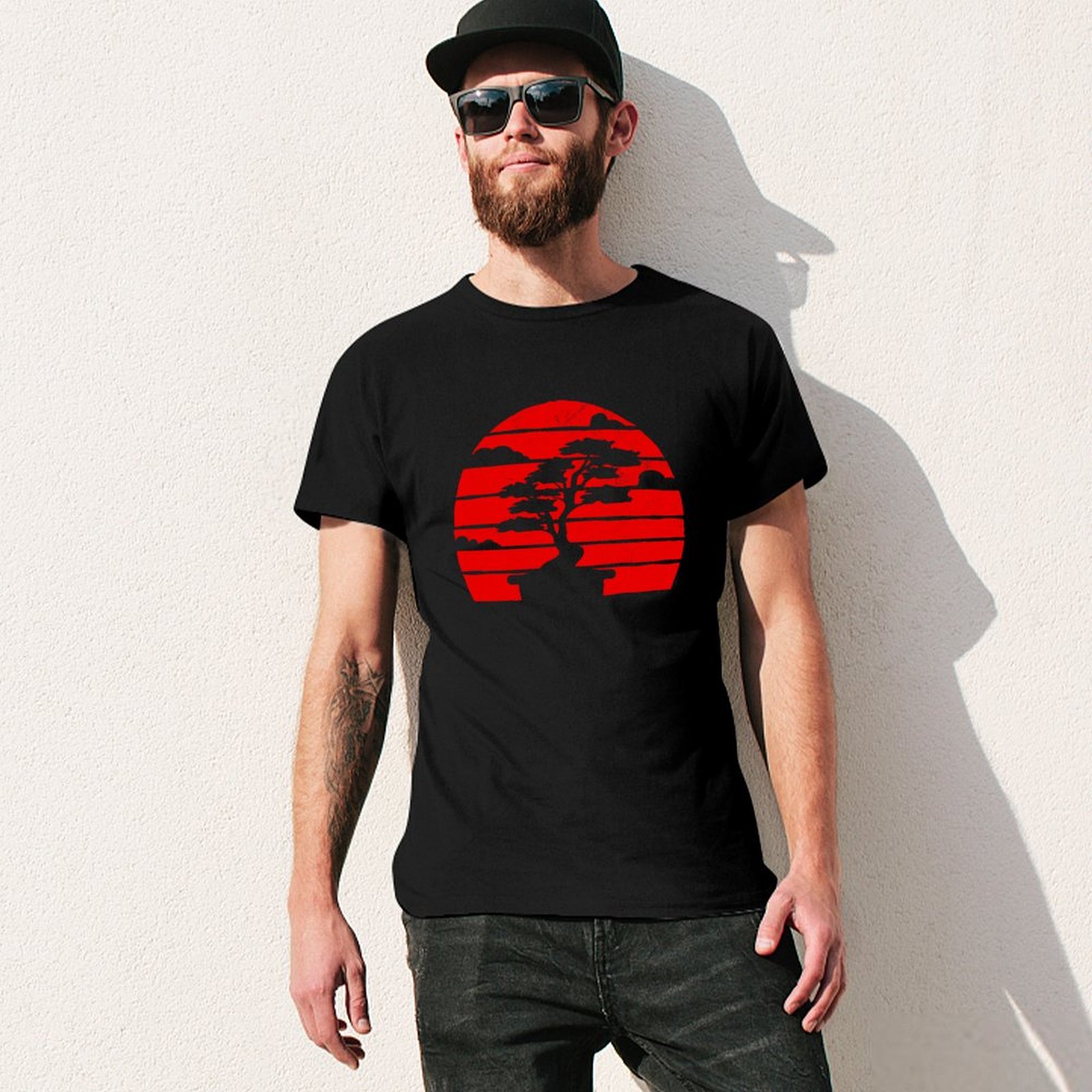 Camiseta con estampado de árbo - Bonsai Tree Zen Garden reseña y precio