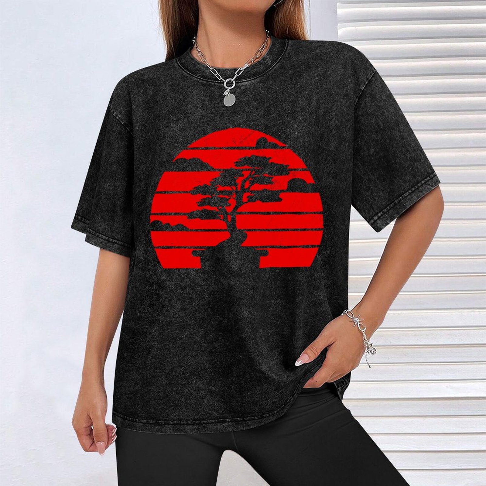 Camiseta con diseño de árbol b - Bonsai Tree Zen Garden reseña y precio