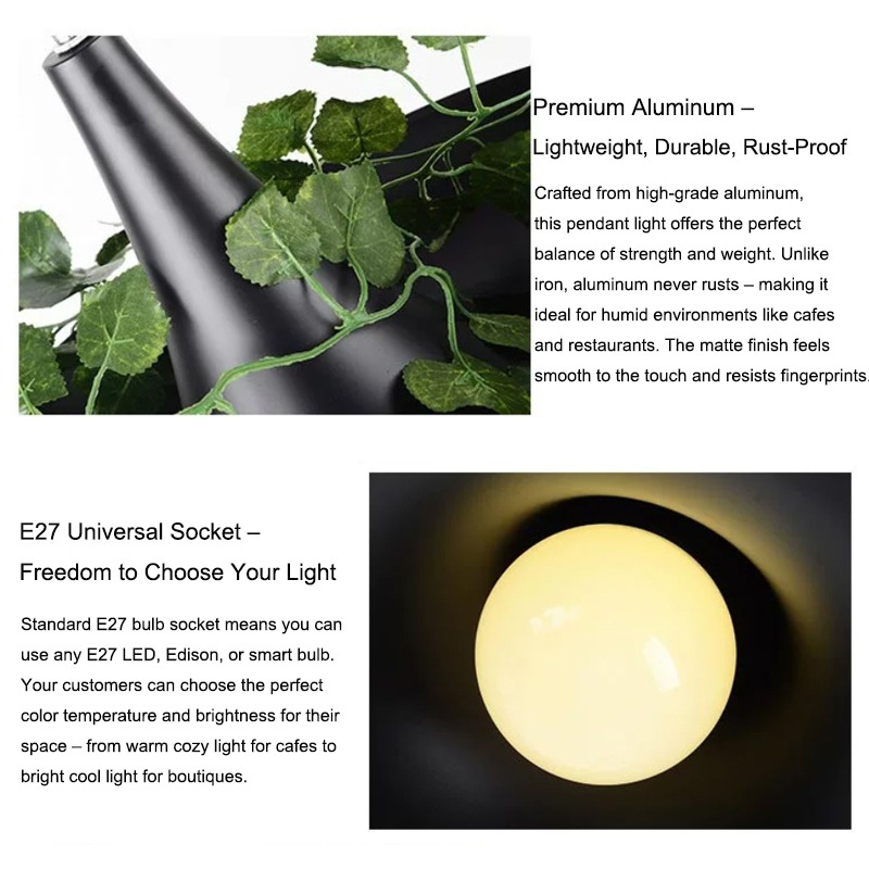 Lámpara Colgante LED de Alumin - Bonsai Garden Restaurant reseña y precio