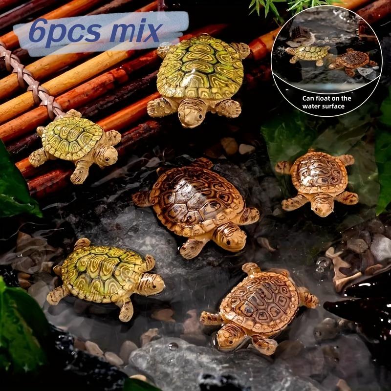 6 Mini Estatuas de Tortuga par - Landscape Bonsai Garden reseña y precio