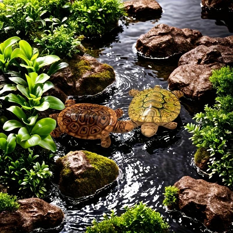 6 Mini Estatuas de Tortuga par - Landscape Bonsai Garden reseña y precio