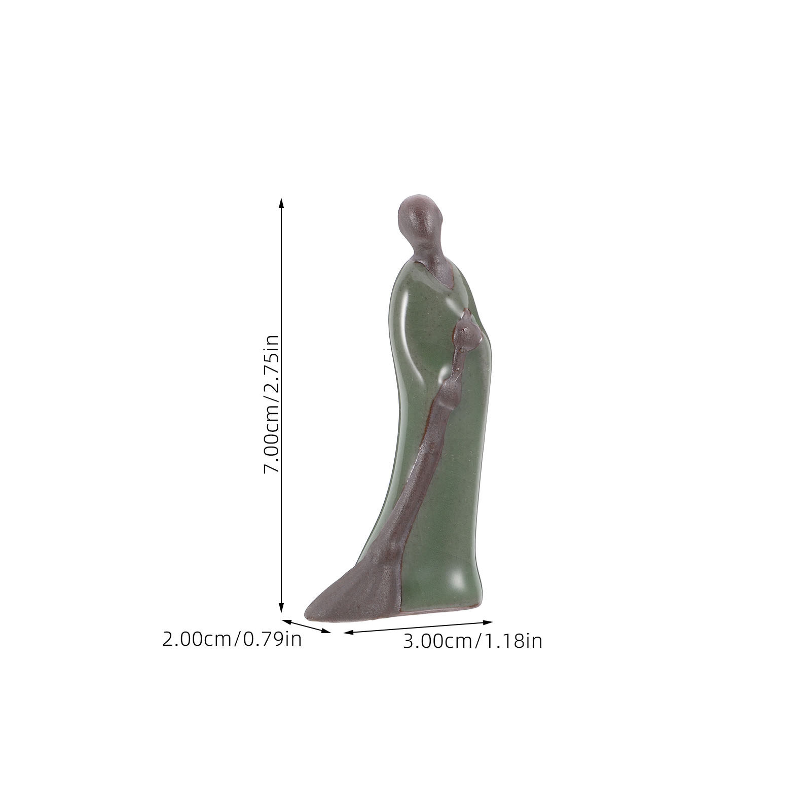 Figura de Monje Zen en Cerámic - Bonsai Tree Zen Garden reseña y precio