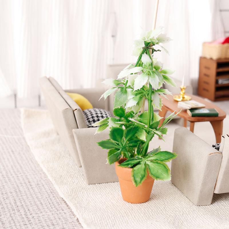 1/12 casa de muñecas simulació - Landscape Bonsai Garden reseña y precio