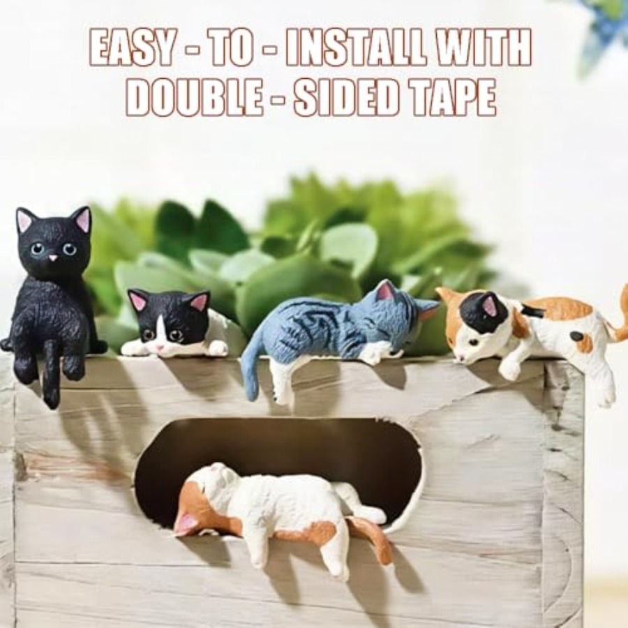 Figuras de Gatos en Miniatura, - Bonsai Garden In Japan reseña y precio
