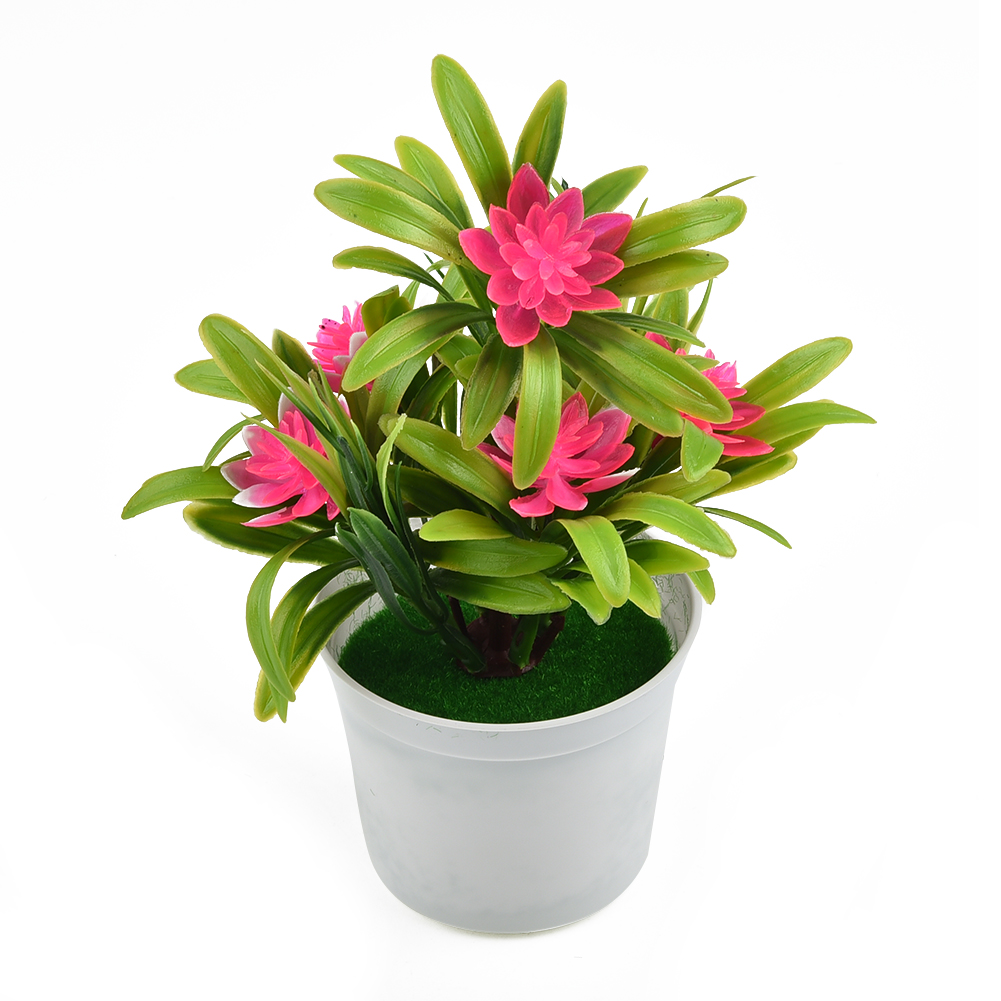 Maceta de flores artificiales  - Bonsai Garden Restaurant reseña y precio