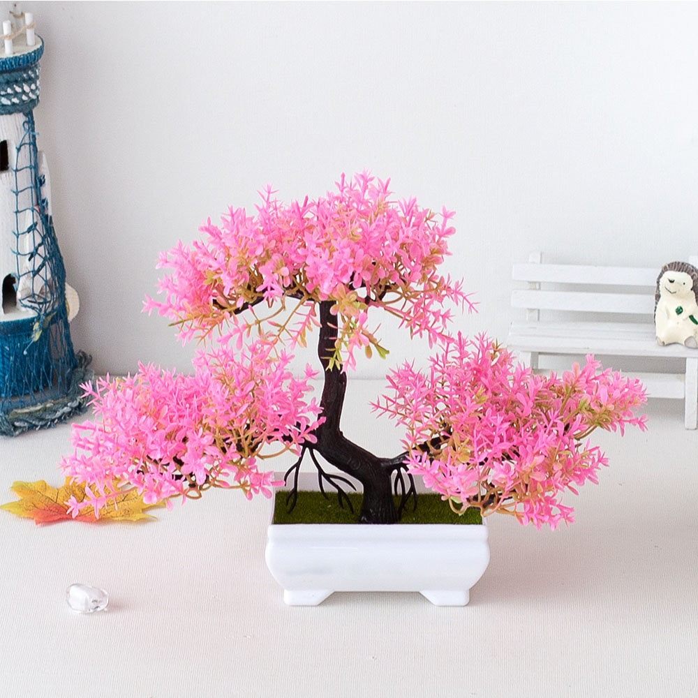 Decoración de plantas artifici - Bonsai Tree Zen Garden reseña y precio