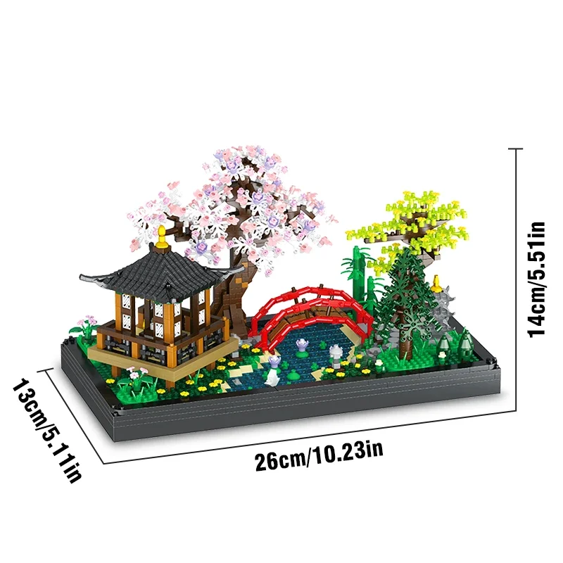 DIY Zen Realm jardín bloques d - Bonsai Tree Zen Garden reseña y precio