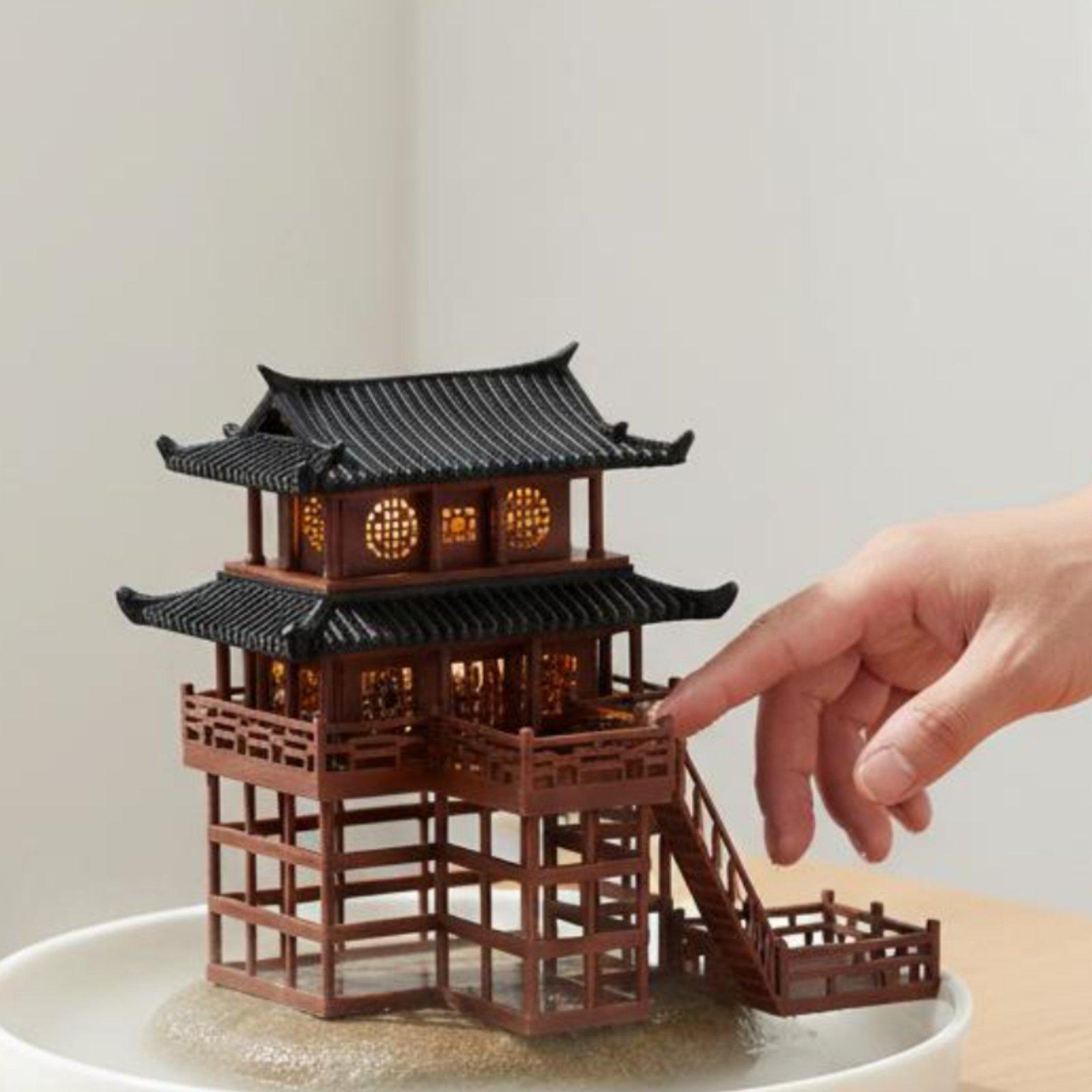 Miniatura de Pagoda de Plástic - Landscape Bonsai Garden reseña y precio