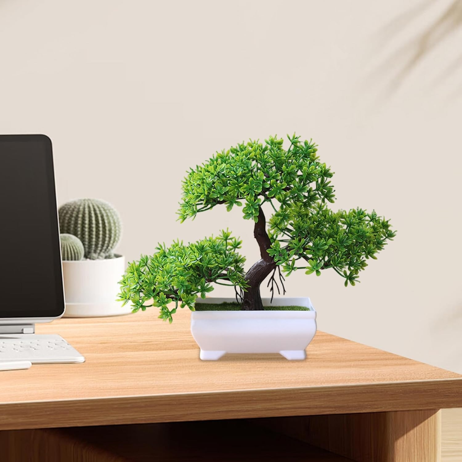 1/2 Piezas de Bonsái Artificia - Bonsai Garden Home reseña y precio
