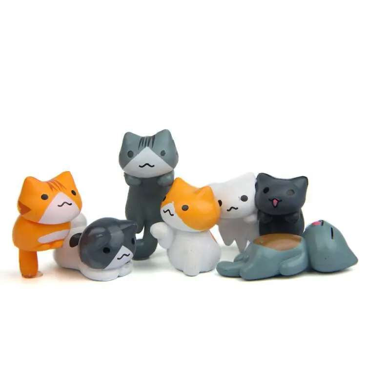 Juego de 6 piezas de gatos de  - Bonsai Garden In Japan reseña y precio
